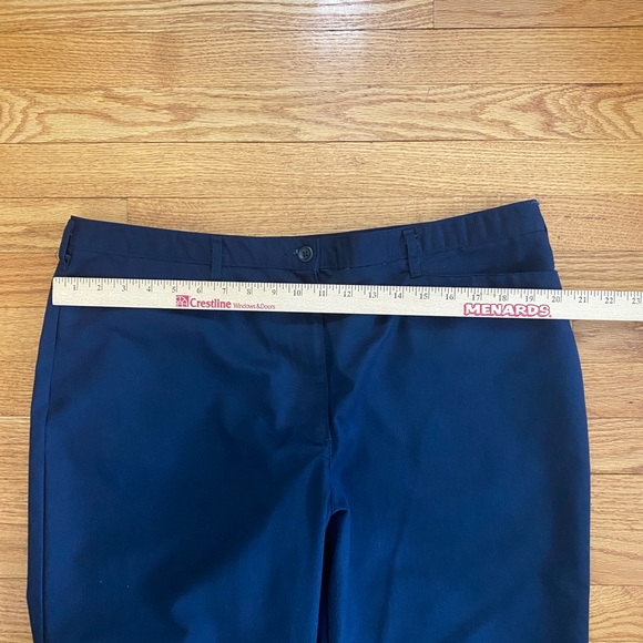 Cintas Cathy Fit Pants Women’s 18 Short Blue 3Pocket Uniform Pants Work Pants - Picture 7 of 10